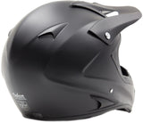 Adult Helmet Matte Black with Green Goggles