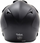 Adult Helmet Matte Black with Green Goggles