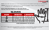 Red Youth Motocross Gloves