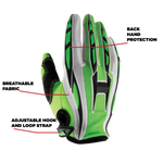 Adult Offroad Gloves Green