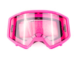 Pink Splatter Helmet, Gloves, Goggles and Adult Chest Protector