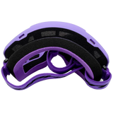 Adult Purple Splatter Helmet -  Gloves & Goggles Combo