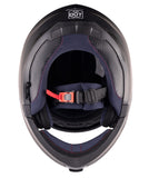 Matte Black Dual Visor Adult Modular Helmet