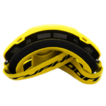 Youth Helmet Combo Matte Black w/ Yellow