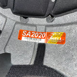 SA2020 Adult Snell Helmet DOT -- Matte Black