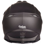 Small Matte Black Youth Off Road Helmet - FACTORY SECOND