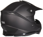 Small Matte Black Youth Off Road Helmet - FACTORY SECOND