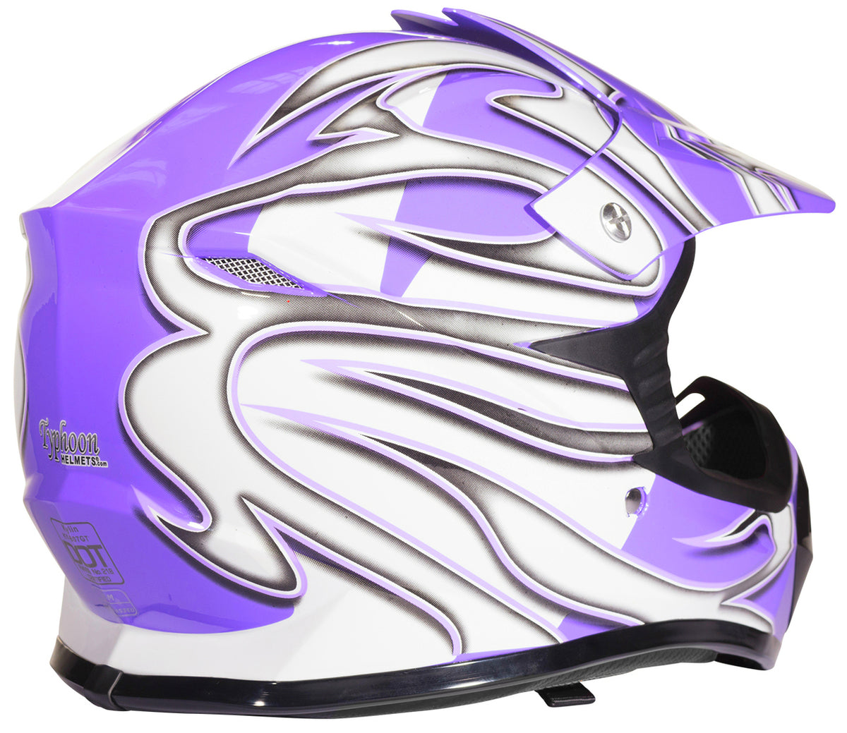 purple dirt bike gear