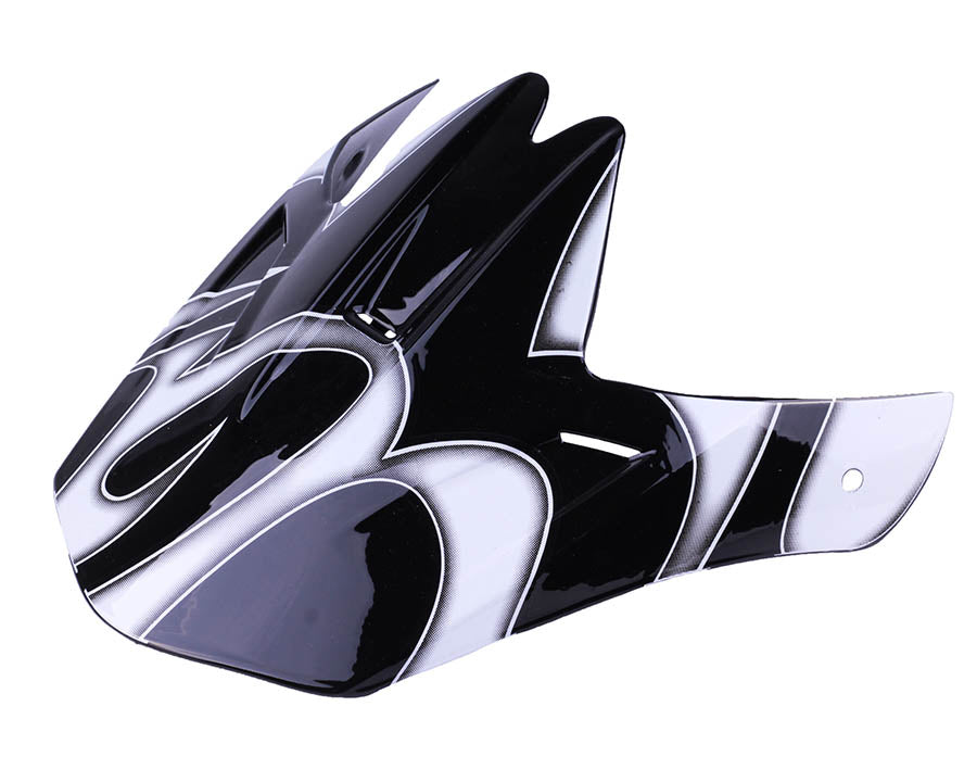 Black Youth Off Road Replacement Visor Typhoon Helmets