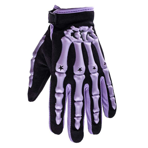 Purple Youth Motocross Gloves