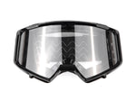 Black Motocross Goggles