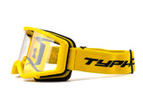 Yellow Motocross Goggles