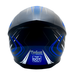 XS Adult Full Face Blue Snowmobile Helmet w/ Electric Heated Shield