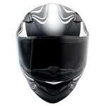 XS Adult Gray Full Face Snowmobile Helmet w/ Double Pane Shield