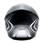 XS Adult Full Face Gray Snowmobile Helmet w/ Electric Heated Shield