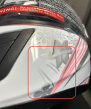 White Youth Full Face Motorcycle Helmet (medium) - FACTORY SECOND