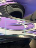 Purple Youth Off Road Helmet LARGE - FACTORY SECOND
