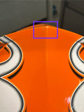 Orange Youth Off Road Helmet (Small) - FACTORY SECOND