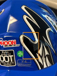 Blue Youth Off Road Helmet LARGE - FACTORY SECOND