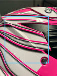 Pink Youth Off Road Helmet (medium) - FACTORY SECOND