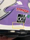 Purple Youth Off Road Helmet (xl) - FACTORY SECOND