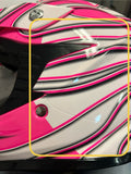 Pink Youth Off Road Helmet XL - FACTORY SECOND