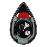 Adult Motocross Red and Black Helmet