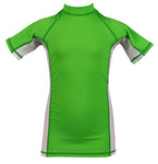 Youth Green Swim Shirts (Size 12) Rash Guards - Clearance