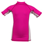 Youth Pink Swim Shirts (Size 12) Rash Guards - Clearance