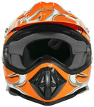 Orange Youth Off Road Helmet (Small) - FACTORY SECOND