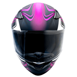 XS Adult Full Face Pink Snowmobile Helmet w/ Electric Heated Shield