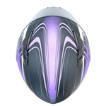 XS Adult Full Face Purple Snowmobile Helmet w/ Electric Heated Shield