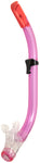 Clearance Semi-Dry Snorkel Scuba Diving Swimming Pink YOUTH