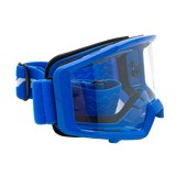 Blue Helmet, Gloves, Goggles & Youth Chest Protector