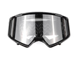 HI-Viz Yellow Adult Helmet Combo w/ Black Gloves and Goggles
