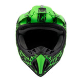 Adult Motocross Helmet Green Small - FACTORY SECOND