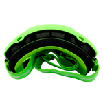 Youth Helmet Combo Green w/ Gloves and Goggles