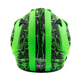 Adult Motocross Helmet Green Small - FACTORY SECOND