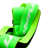 Green Helmet, Gloves, Goggles and Adult Chest Protector