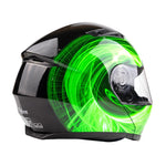 Adult Green Modular Helmet Large - FACTORY SECOND
