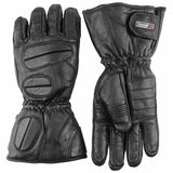 Leather Five Finger Snowmobile Gloves XS Small