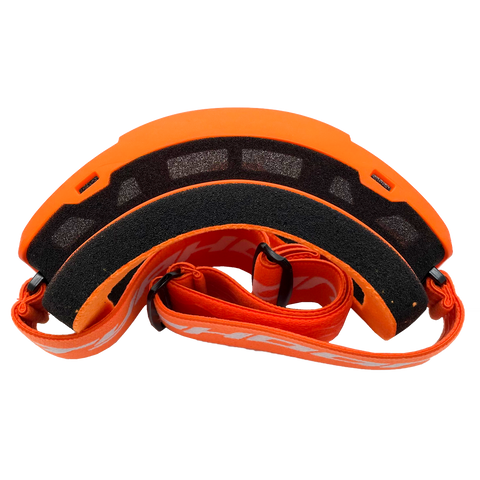 orange goggles Orange Motocross ATV Off Road Goggles from Typhoon Helmets