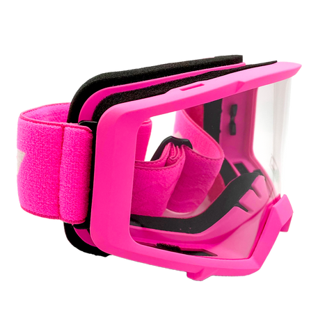 pink fox goggles Pink Motocross ATV Off Road Goggles from Typhoon Helmets