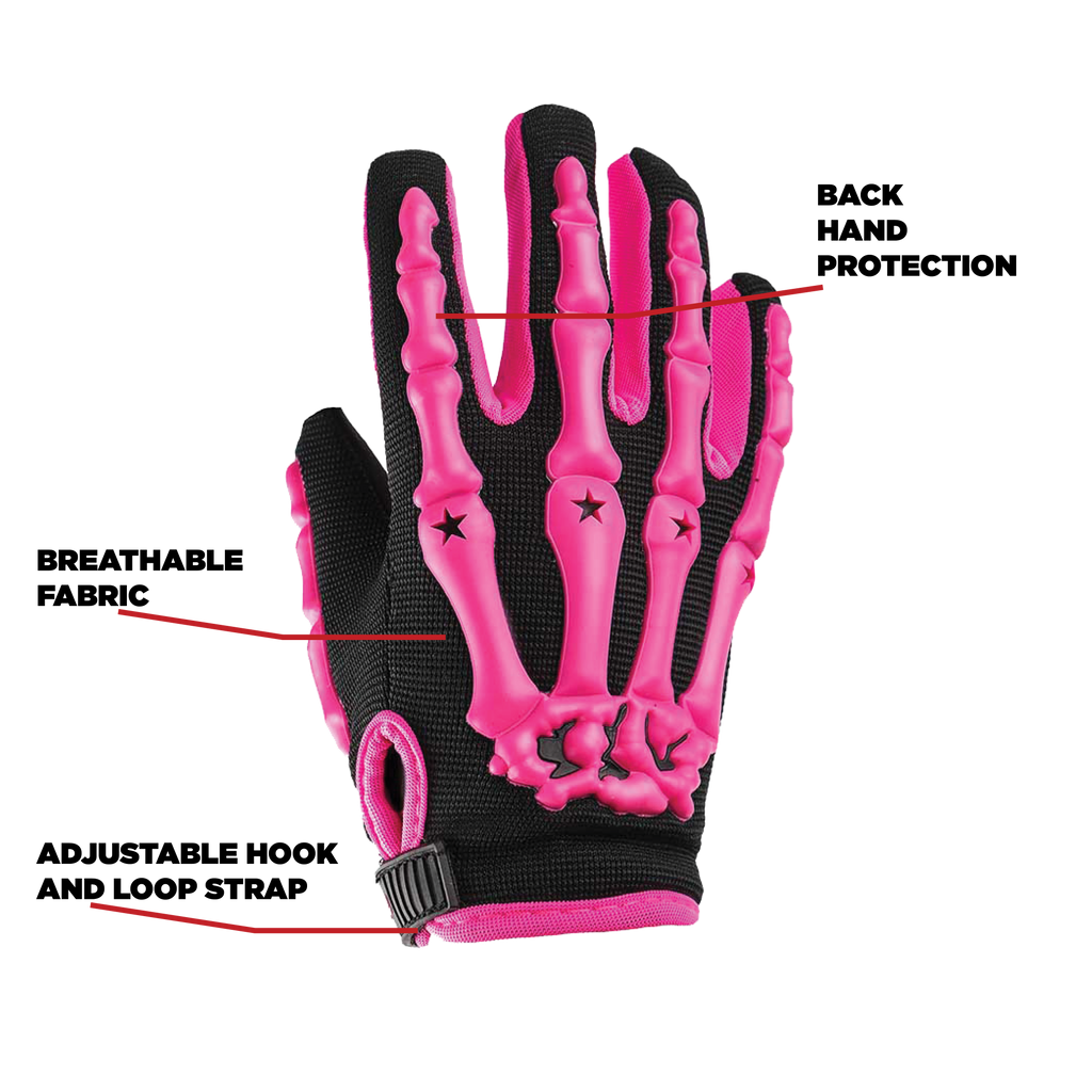 Pink motocross gloves hotsell