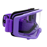 Youth Purple Helmet And Goggles