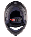 Matte Black Adult Modular Flip up Snowmobile Helmet with dual lens anti fog shield and drop down sun-glass