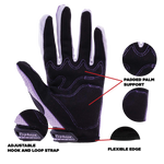 Adult Offroad Gloves Purple