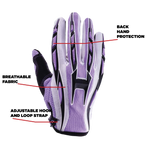 Adult Offroad Gloves Purple
