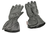 Leather Five Finger Snowmobile Gloves (SMALL)
