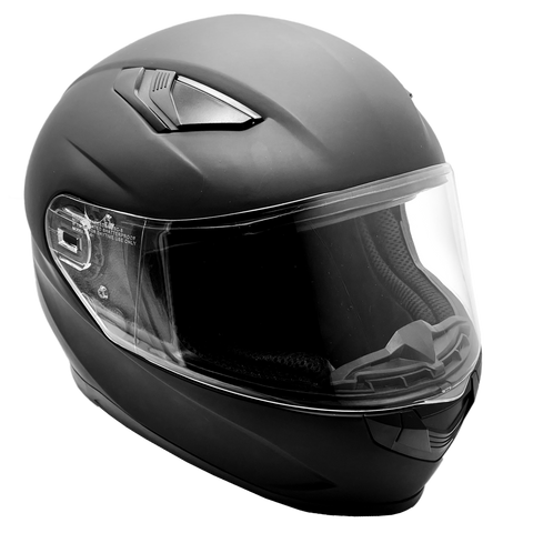 full shield motorcycle helmet Black XS Adult Full Face Helmet w/ Retractable Sun Visor